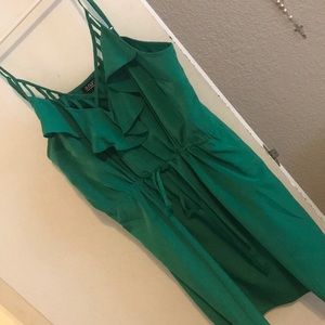 Green dress